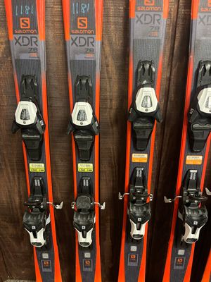 Used Salomon XDR 78 Skis + L10 Demo Bindings