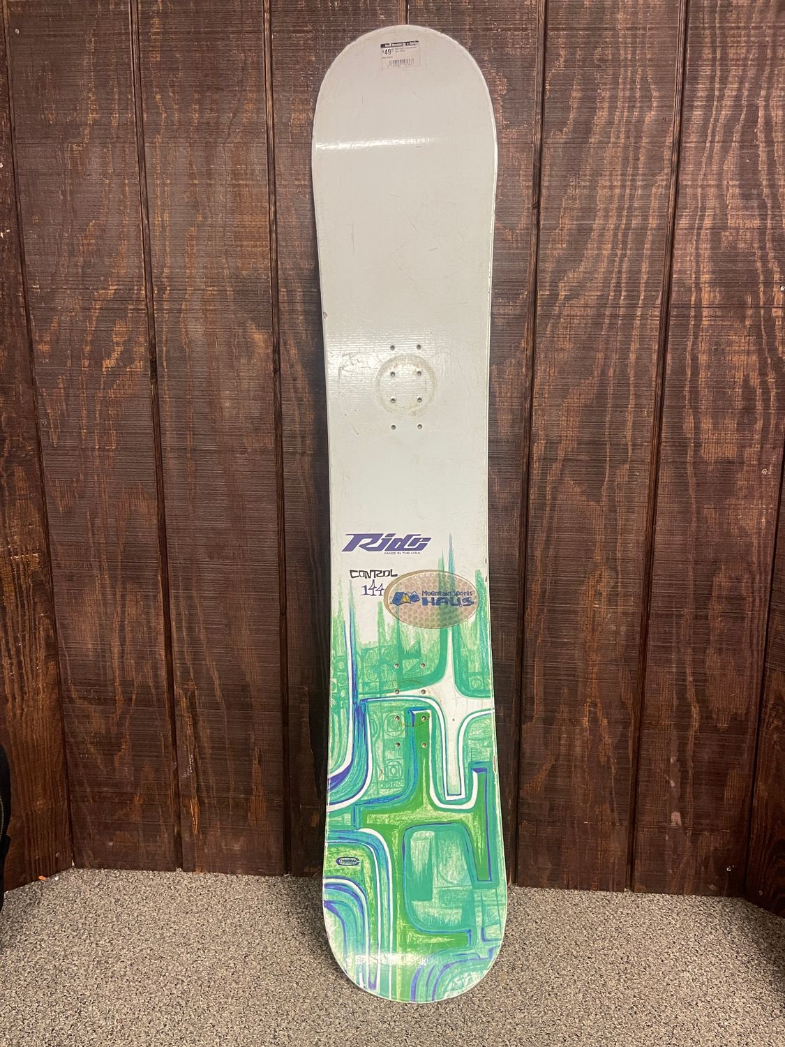 Ride Control Snowboard, 144cm, FINAL SALE, NO RETURNS