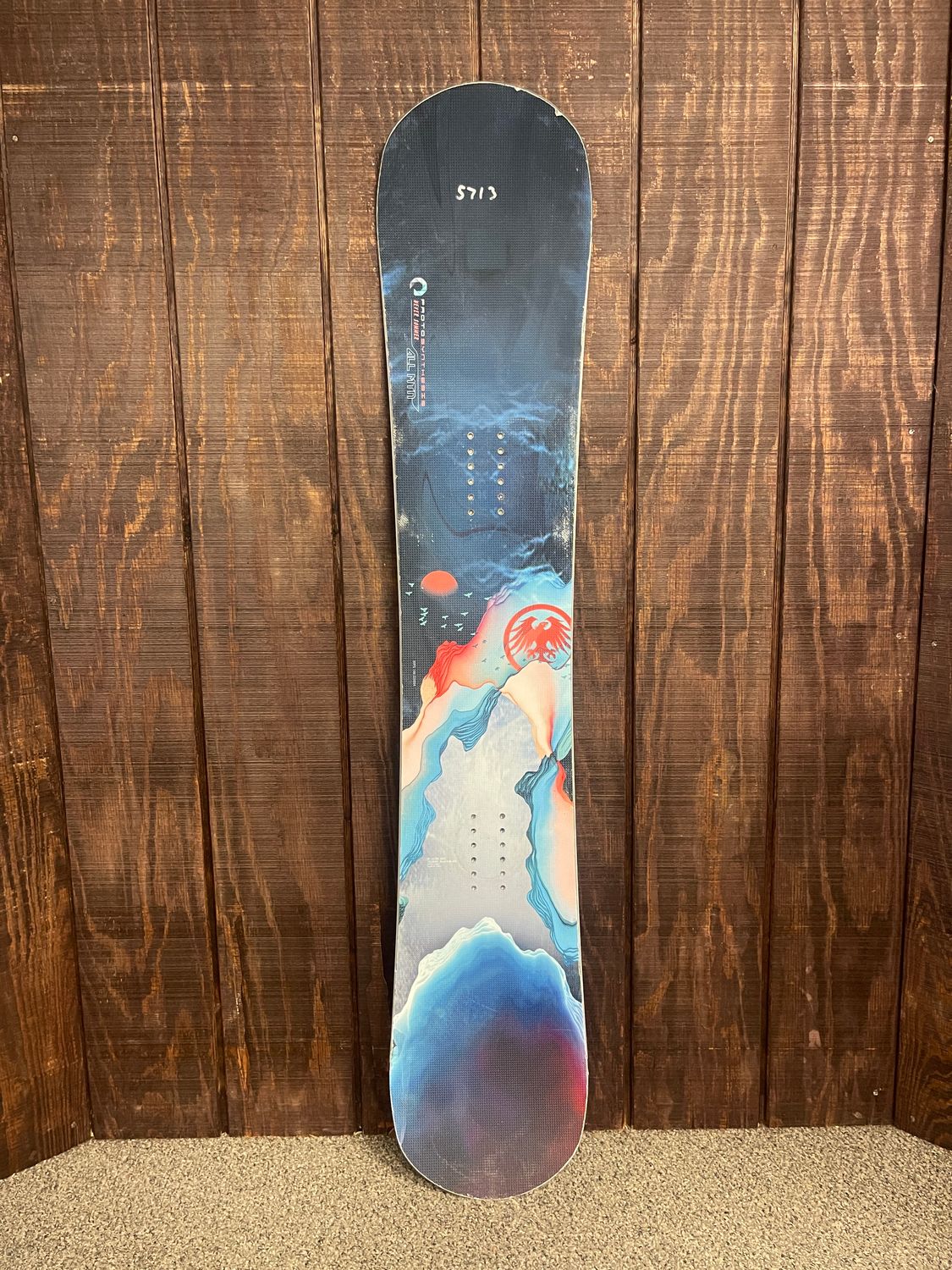 Used 2022 Never Summer Proto Synthesis Snowboard, 148cm
