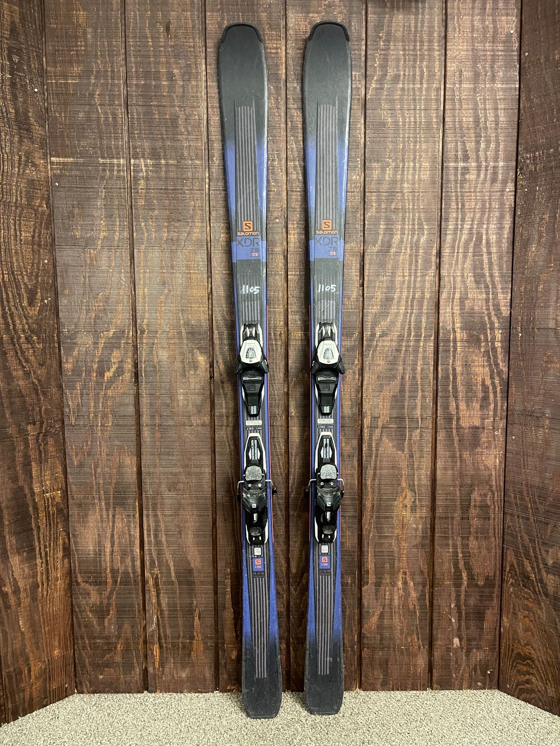 2021 Salomon XDR 76 STR Skis + L10 Demo Bindings