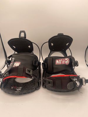Flow Evolve Snowboard Bindings Used