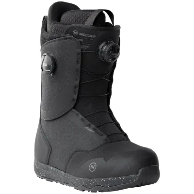 NEW 2025 Nidecker Men's Rift Dual BOA Snowboard Boot Black