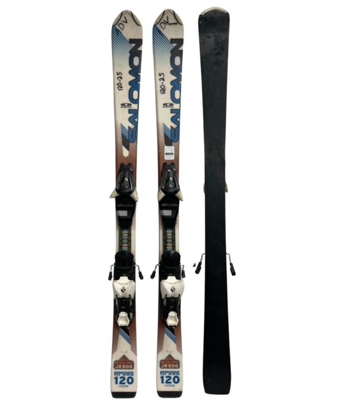 Salomon Enduro Jr. 800 Kids Skis + Salomon C5 Adjustable Bindings