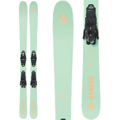 NEW 2025 Fischer Ranger XTR Skis + RSW 10 GW Ski Bindings