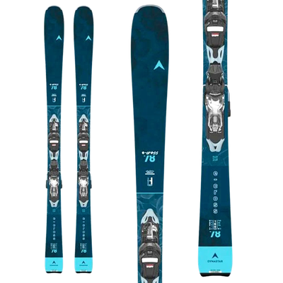 NEW 2025 Dynastar E-Cross 78 Skis + XP 10 Bindings