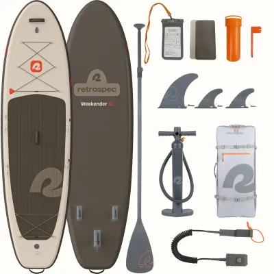 NEW Retrospec Weekender XL Paddle Board, Bonsai Rock