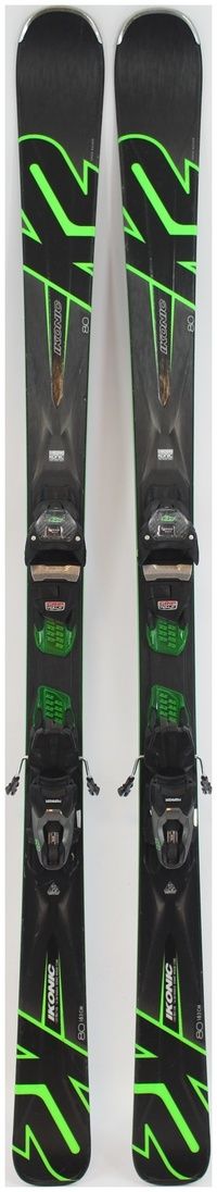 2019 K2 Ikonic 80 Skis + Salomon L10 Adjustable Bindings