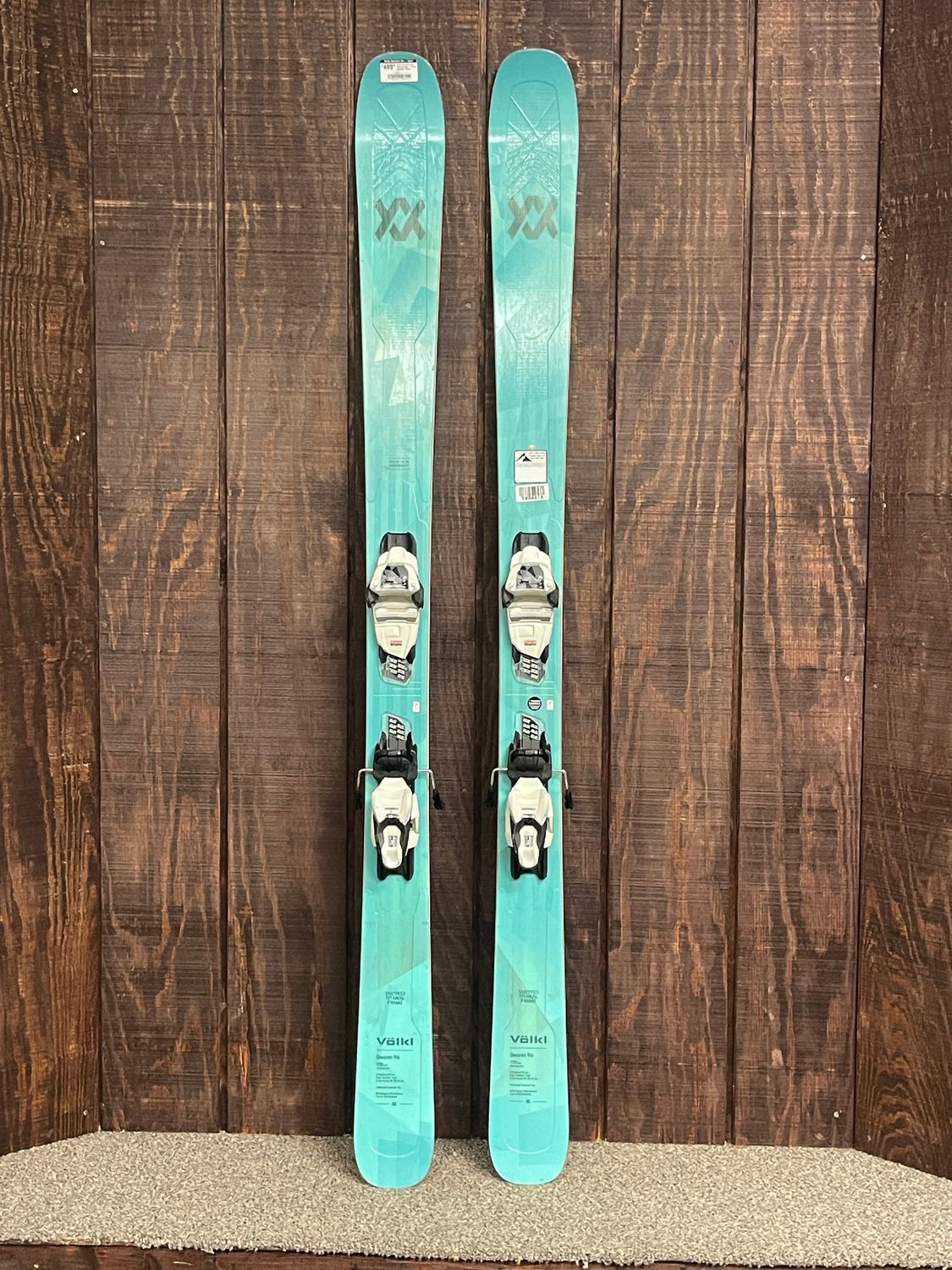 2025 Volkl Secret 96 Womens Skis + Squire Bindings