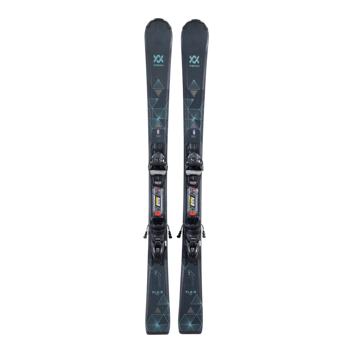 Volkl Flair Skis + Marker FDT 10 Demo Bindings