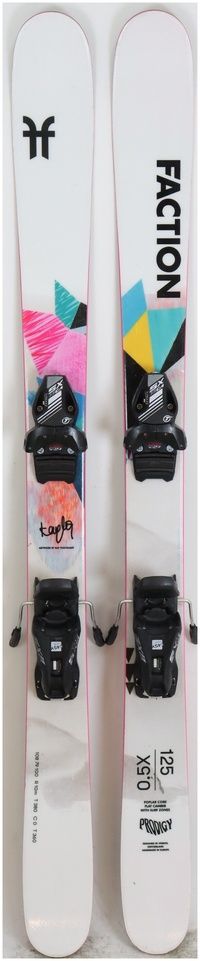 2021 Faction Prodigy 0.5 Kids Skis + Salomon Demo Bindings