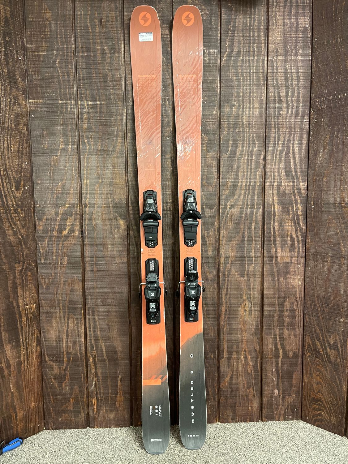 2025 Blizzard Rustler 9 Skis + M11 Bindings