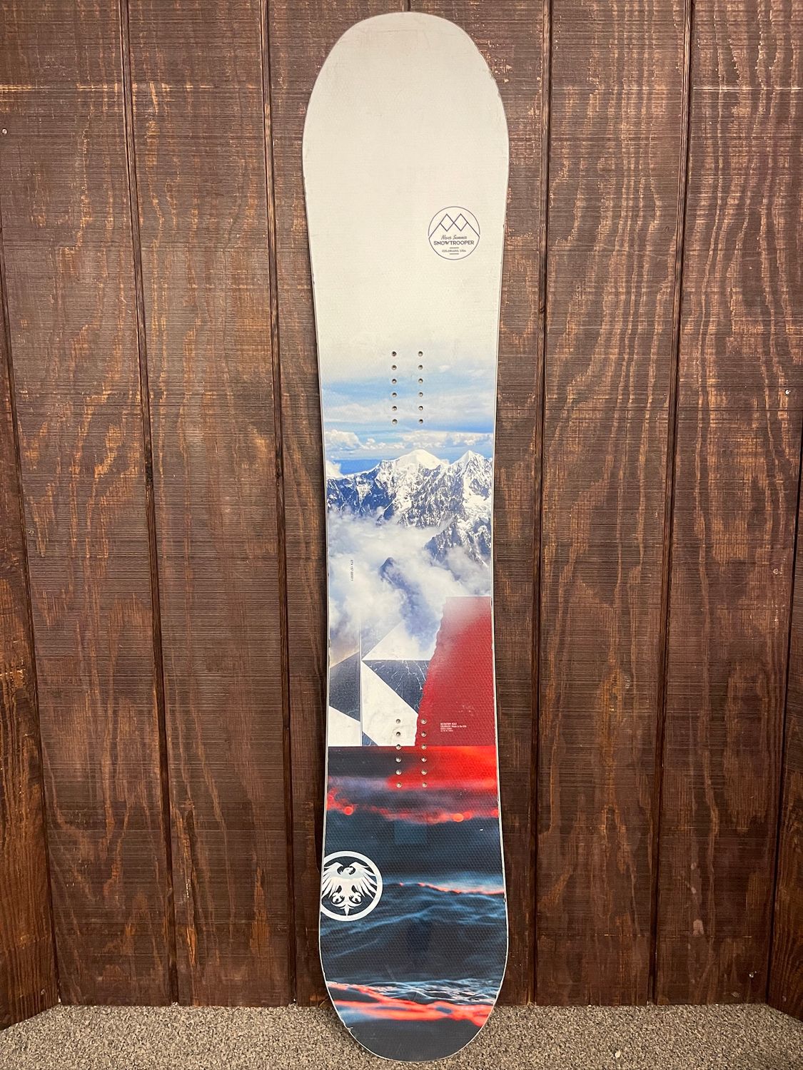 Used 2021 Never Summer Snowtrooper Snowboard