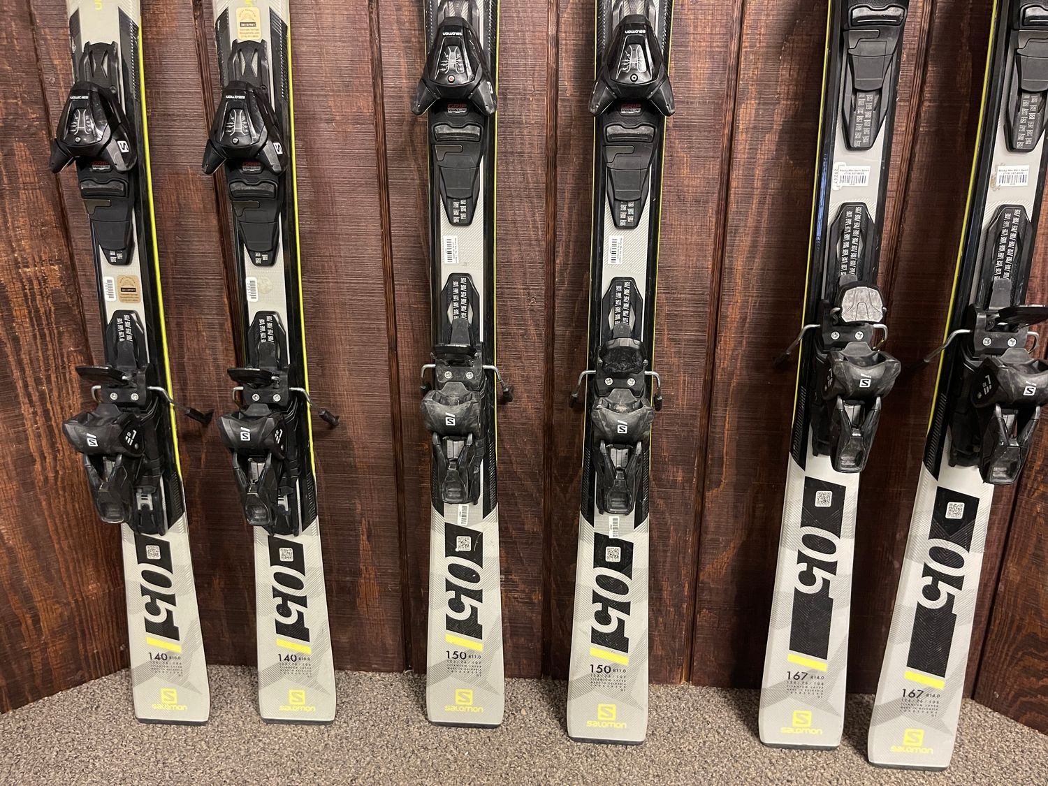 2020 Salomon S/Force 05 Skis + L10 GW Bindings