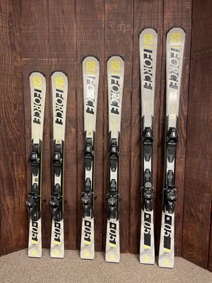 2020 Salomon S/Force 05 Skis + Salomon L10 GW Demo Bindings