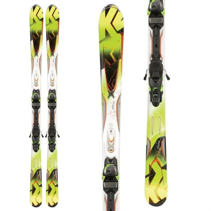 K2 AMP Rictor Skis + Marker MX12 Bindings 160cm
