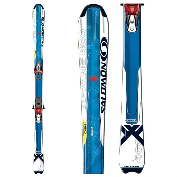 Salomon X Wing 400 Skis + 609 Demo Bindings 165cm