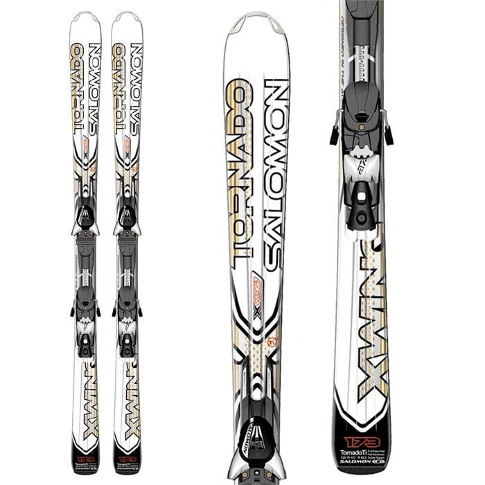Salomon X-Wing Tornado Skis + Z12 Demo Bindings 168cm