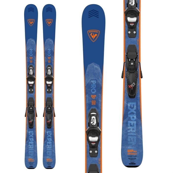 Rossignol Experience Pro Kids Ski +  Look KidX4 Demo Bindings, 116cm