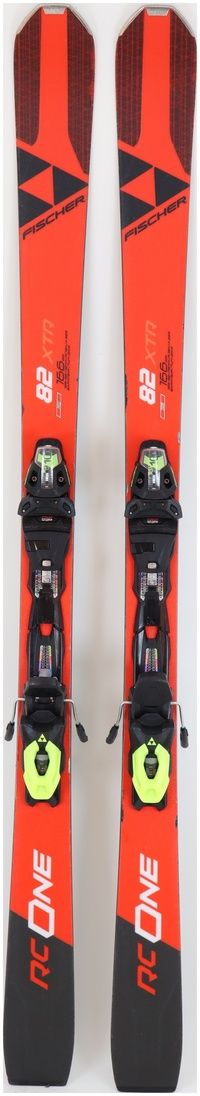 Fischer RC One 82 XTR Skis + RSW10 Demo Bindings 166cm