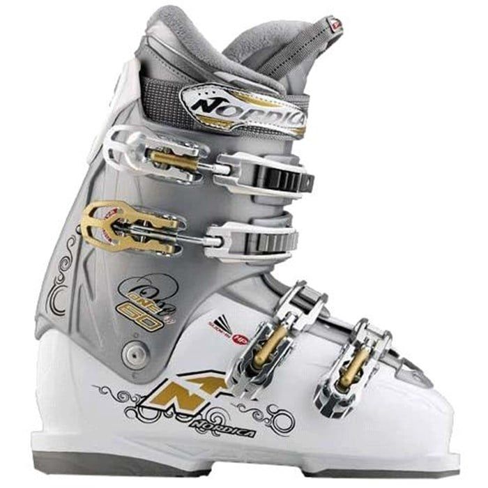 Nordica One S 60 W Ski Boots, Size 24.5