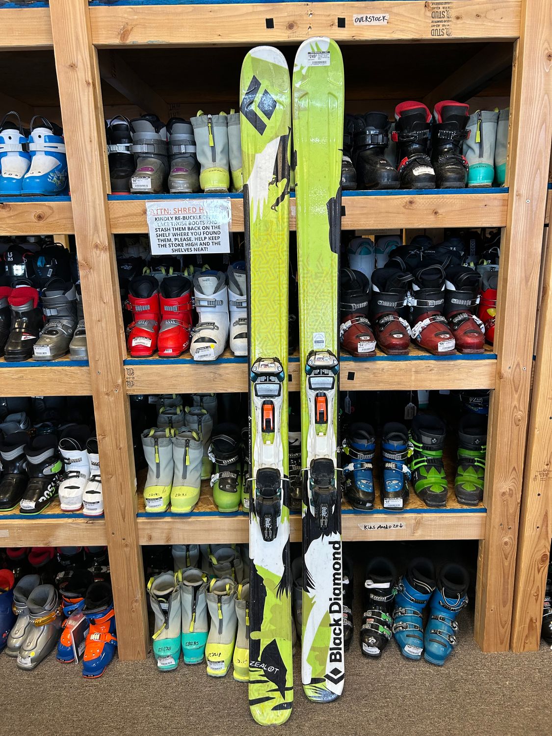 Black Diamond Zealot 110 Skis + Marker Duke AT Bindings 182cm (27/27.5-31/31.5 boot)