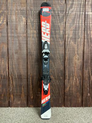 2021 Rossignol Hero Jr. Multi-Event Kids Skis + Look KidX4 Demo Bindings 110cm