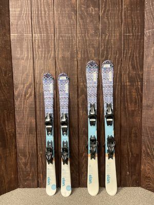 Elan Hyper XRJ Kids Skis + S305 Demo Bindings, 130cm