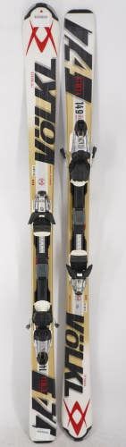 Volkl RTM 7.4 Skis + Marker Fastrak 2 Bindings, 149cm