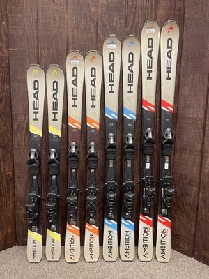 2022 Head Ambition Skis + SP 10 Bindings 130cm, FINAL SALE, NO RETURNS