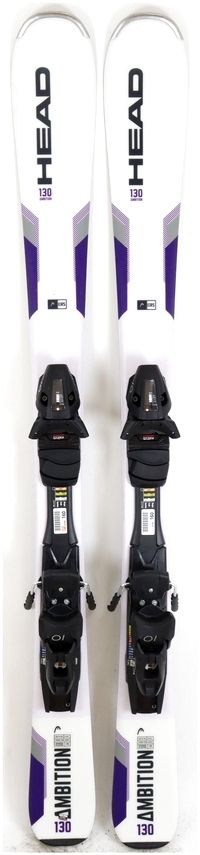 2023 Head Ambition Skis + SP 10 Bindings 130cm, FINAL SALE, NO RETURNS