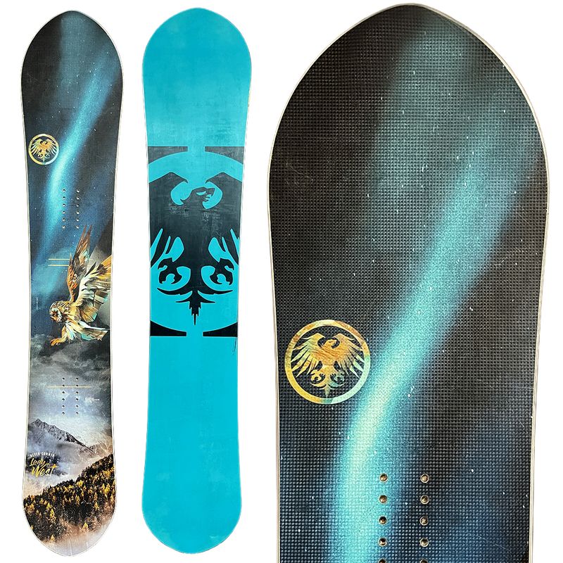Used 2022 Never Summer Lady West Snowboard 153cm