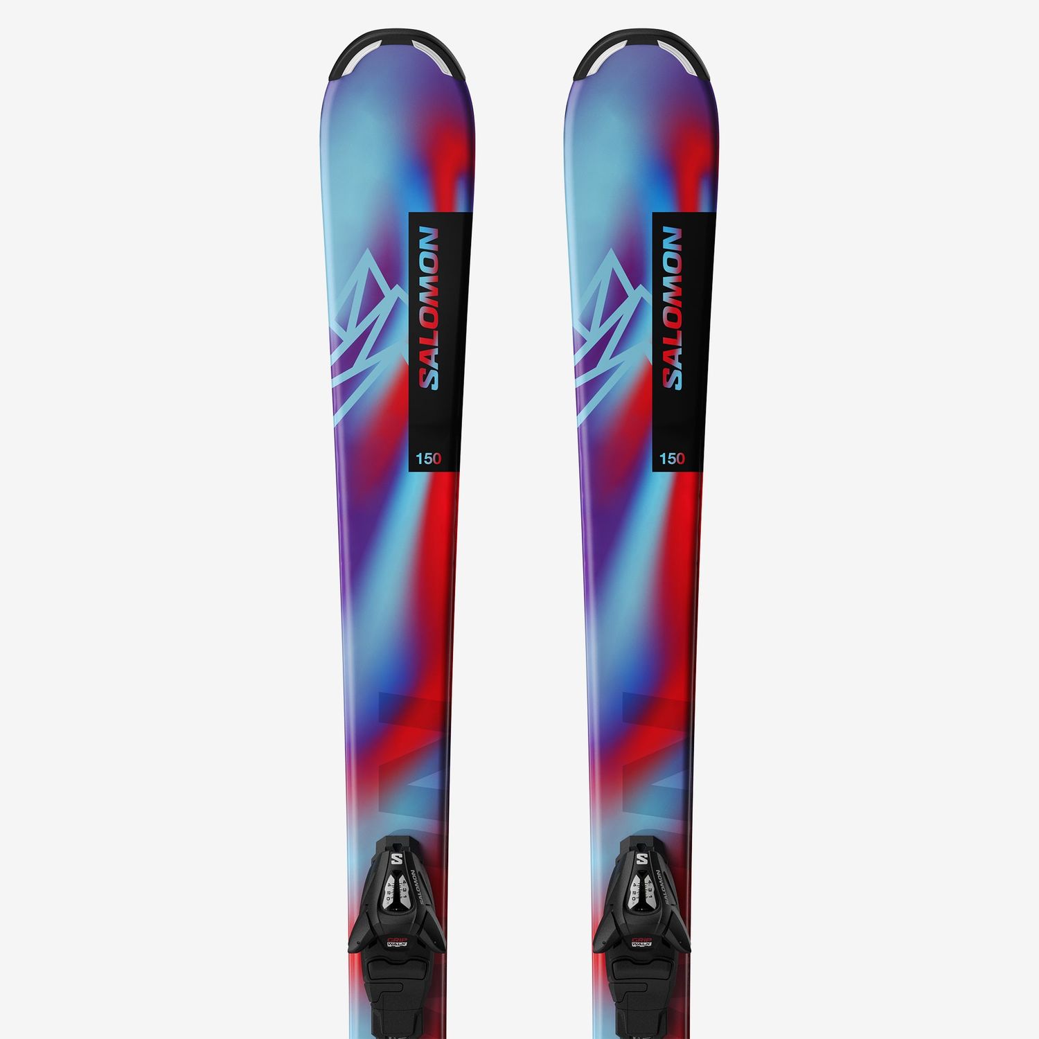 2024 Salomon QST Jr Skis + S5 Bindings 100cm