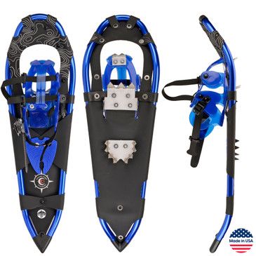Used Sawtooth Crescent Moon Sawtooth Snowshoes, 27"