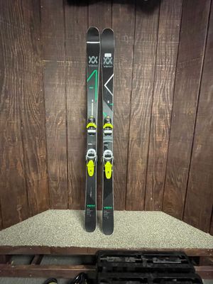 Used Volkl Kanjo Skis + Look Pivot 12 Dual WTR bindings 175cm SIZED TO 27.5 BOOT