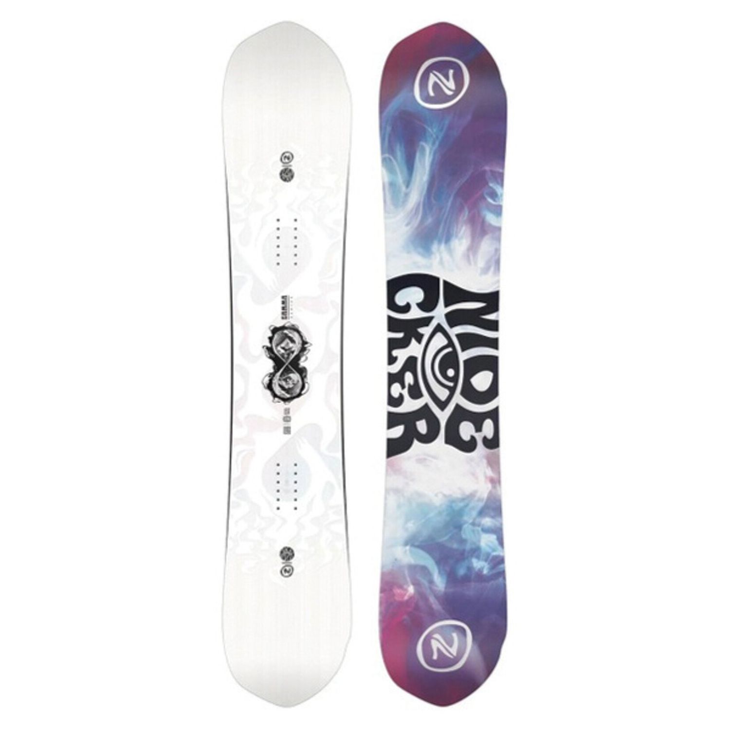 Used 2025 Nidecker Gamma Snowboard 153cm