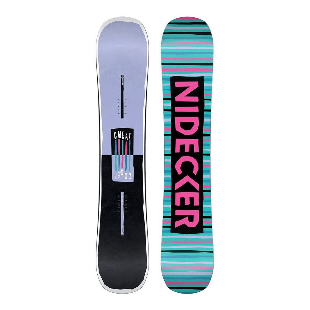 Used 2025 Nidecker Womens Cheat Code Snowboard 139cm