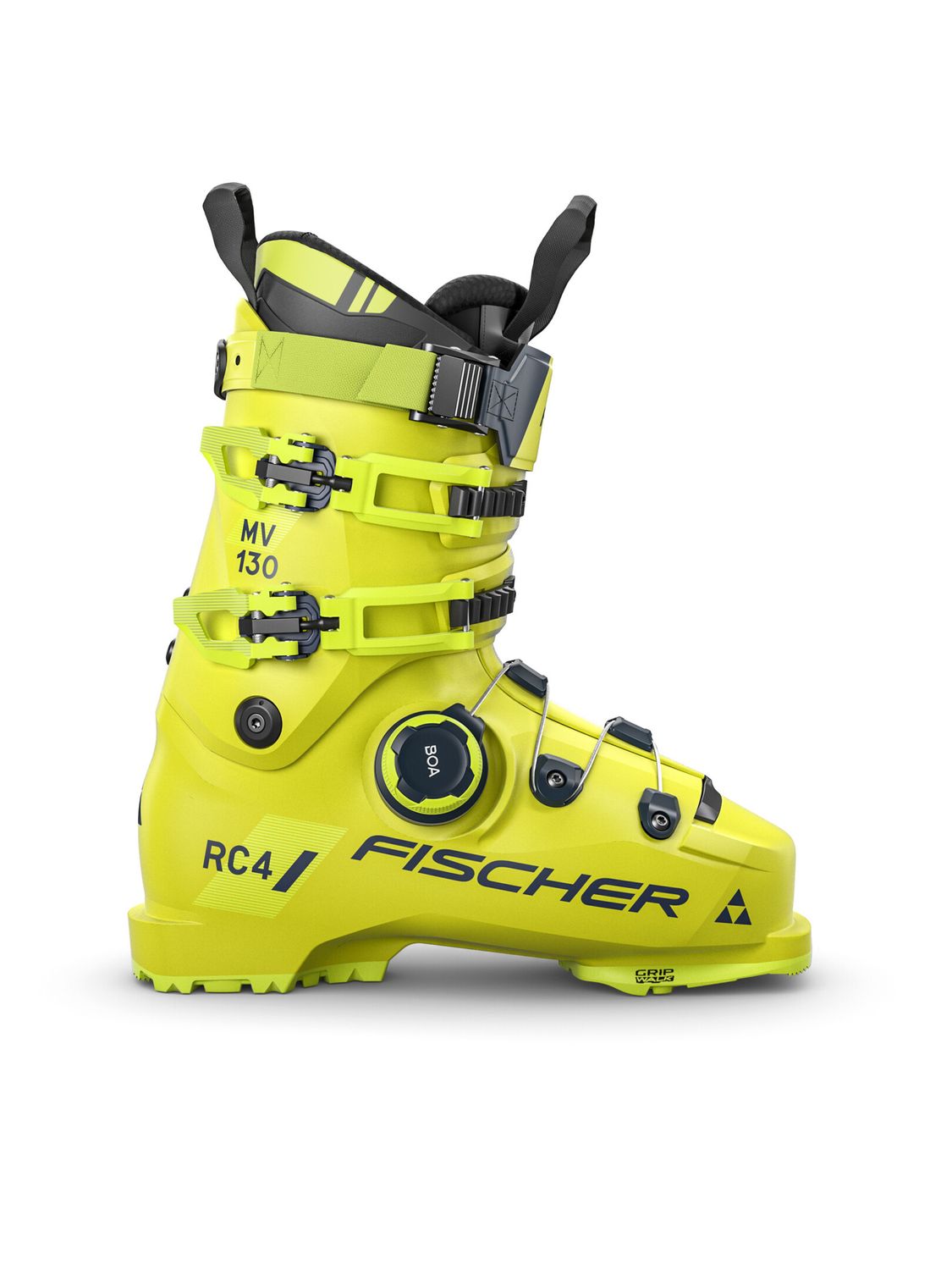 NEW 2026 Fischer RC4 130 MV BOA VAC Ski Boot Black