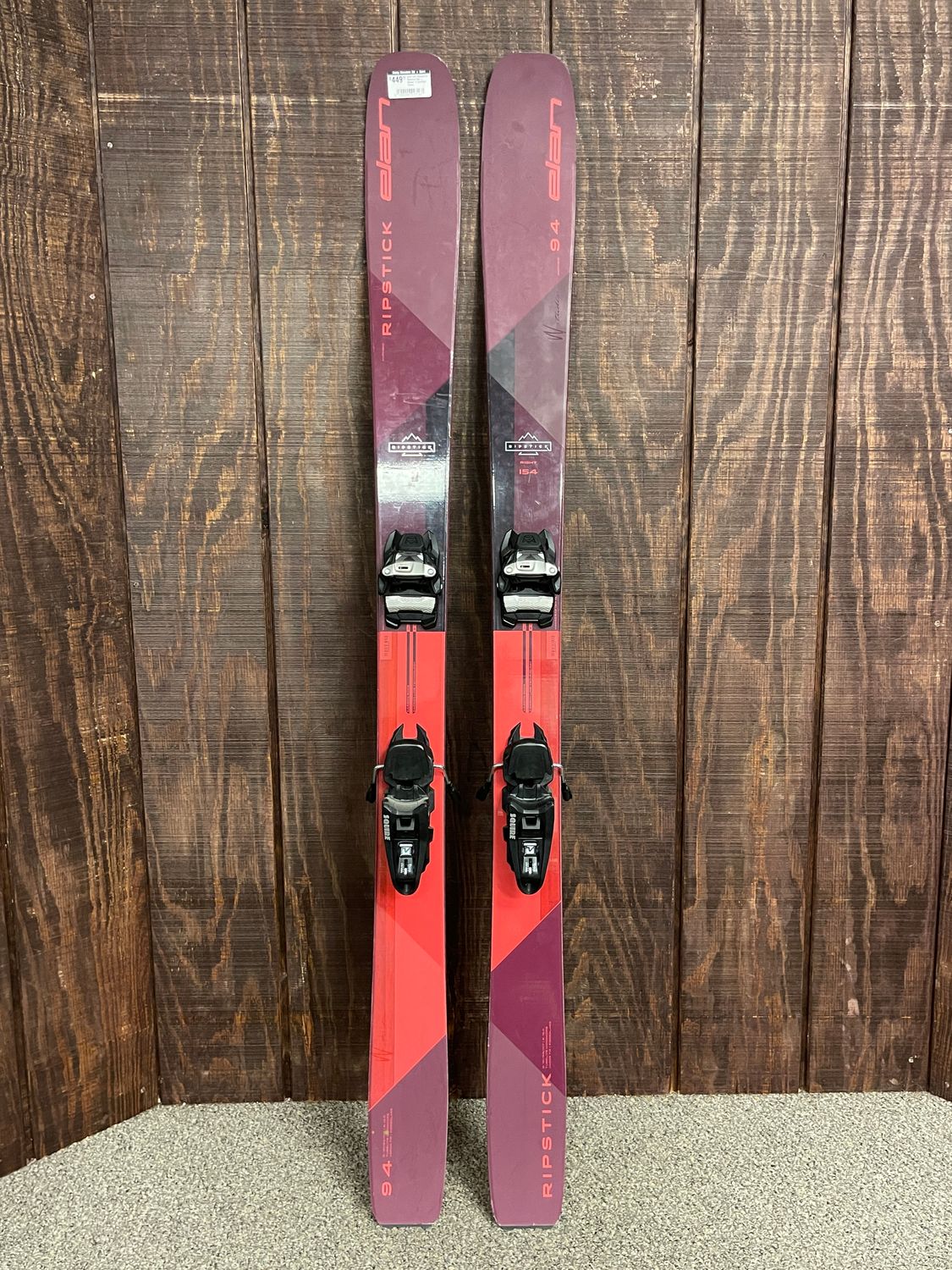 2026 Elan Ripstick 94 Womens Skis + Marker 11 bindings 154cm