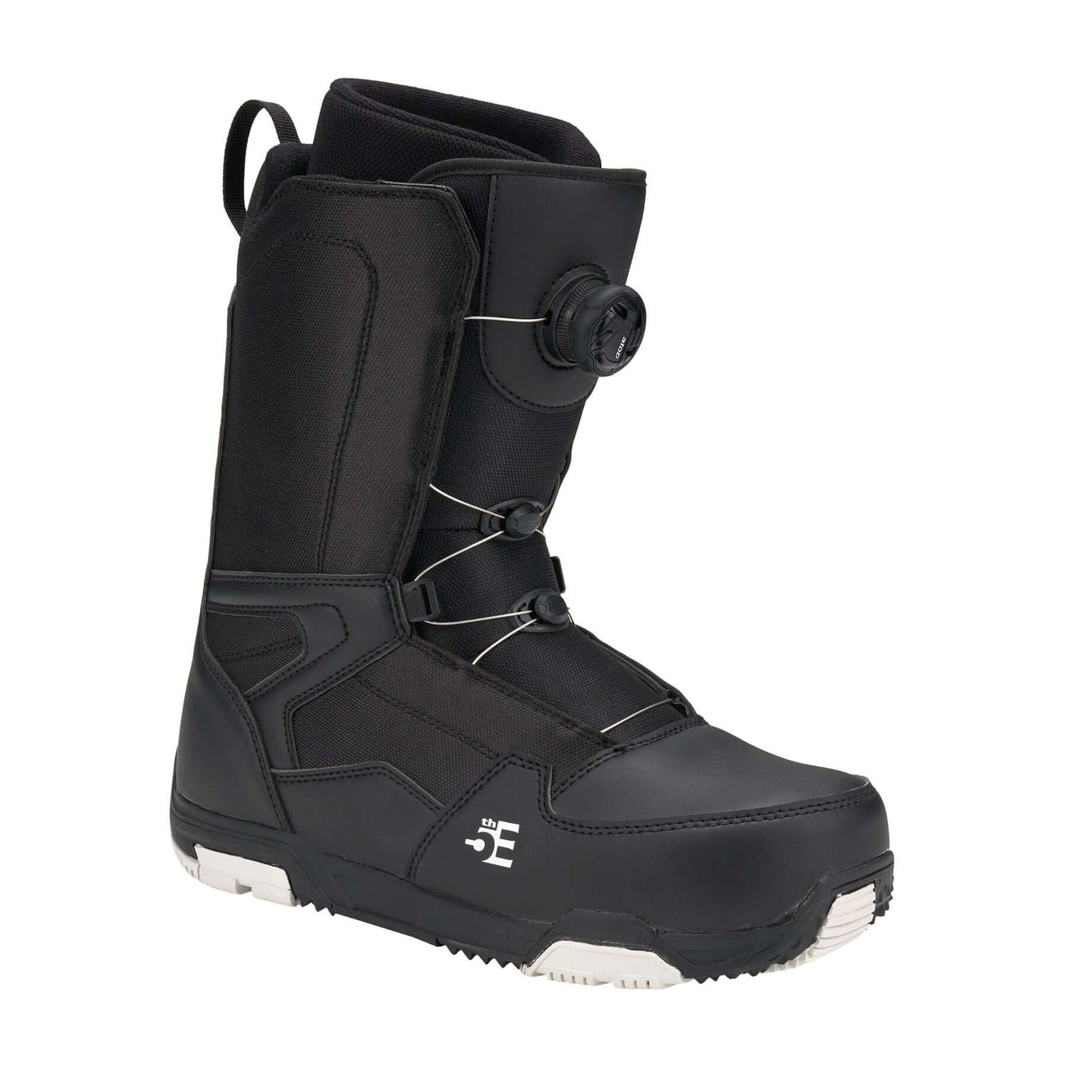 USED 2024 5th Element Men's ATOP Snowboard Boots Black, Size 7