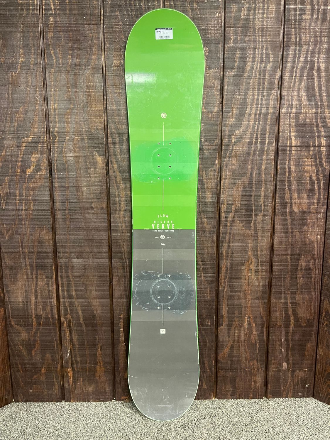 Used Flow Micron Verve Snowboard Youth 145cm