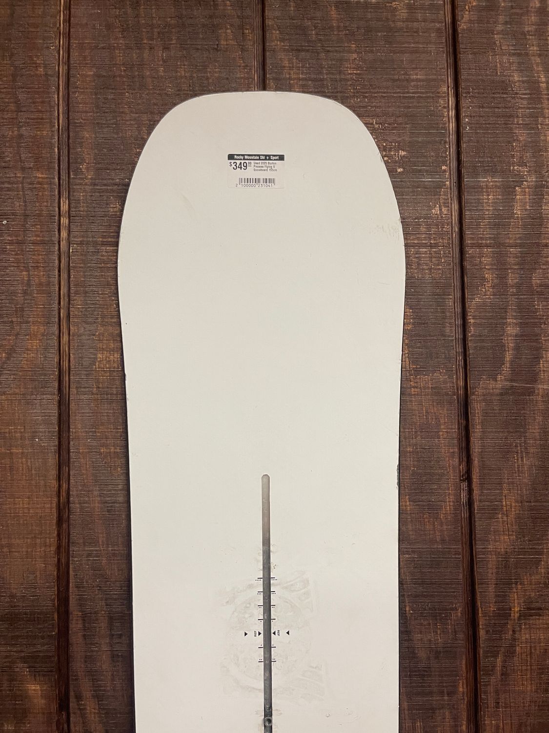 Used 2025 Burton Process Flying V Snowboard 155cm