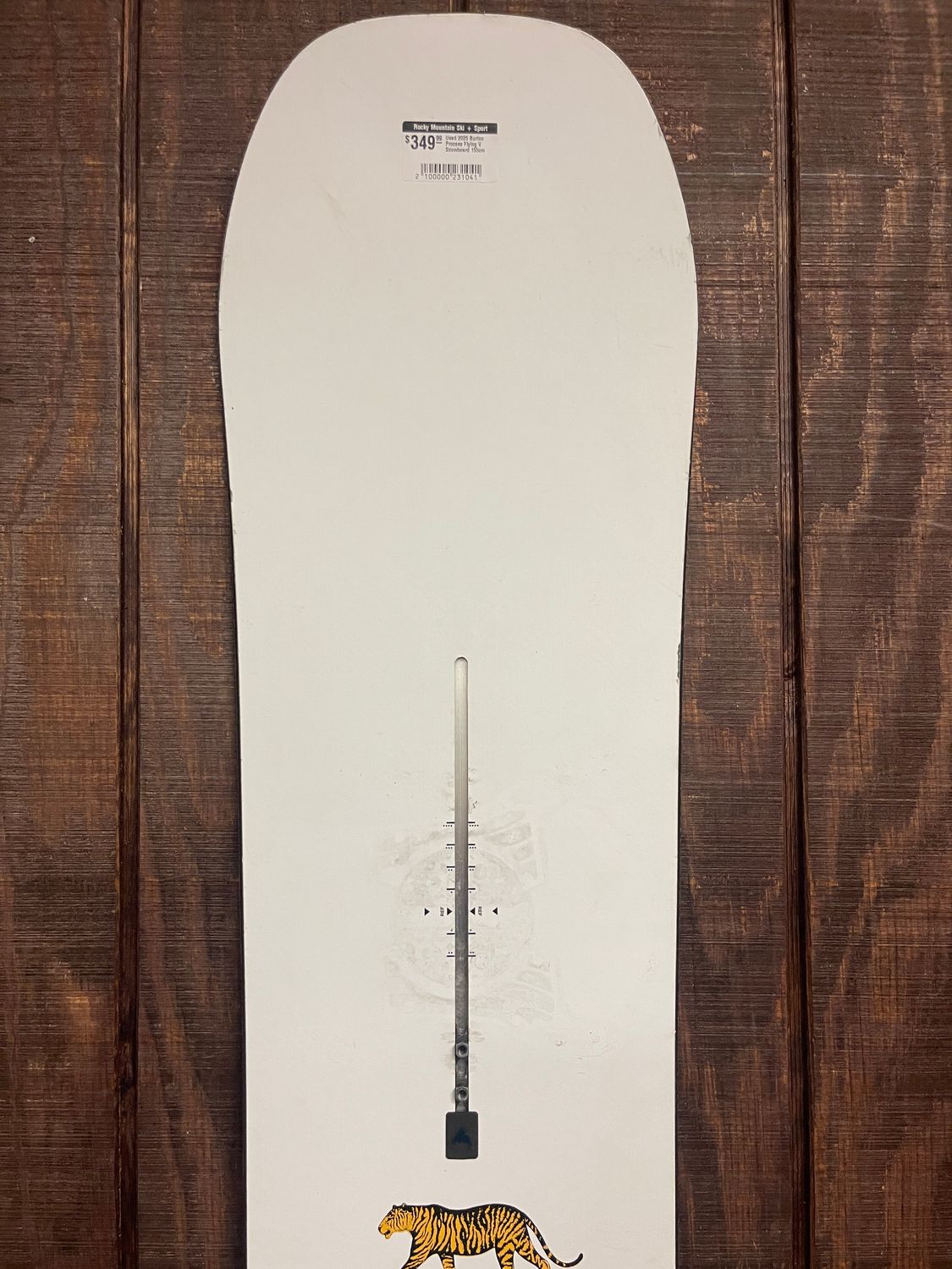 Used 2025 Burton Process Flying V Snowboard 155cm