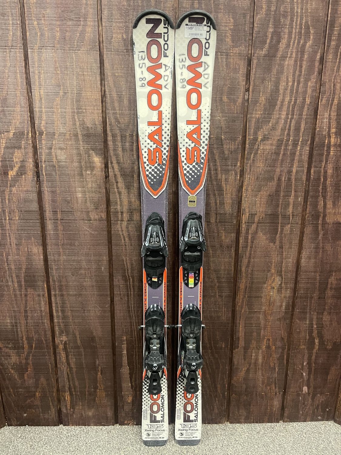 Salomon Focus Skis + Demo Bindings