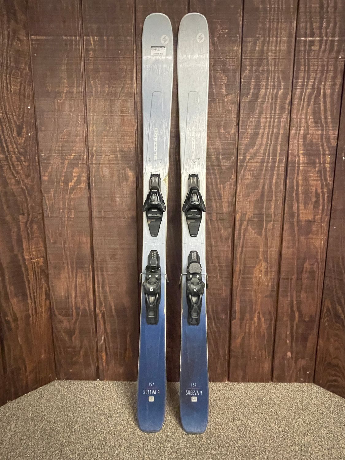 2020 Blizzard Sheeva 9 157cm + Salomon L10 Bindings