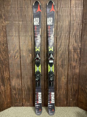 Used Atomic Nomad Crimson Ti Skis + Atomic XTO 12 Bindings, 178cm