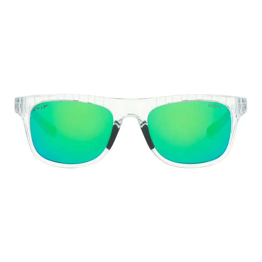 The Highball Pit Viper, Style: Bio Clear, Color: HDPV Polarized Blue-Green