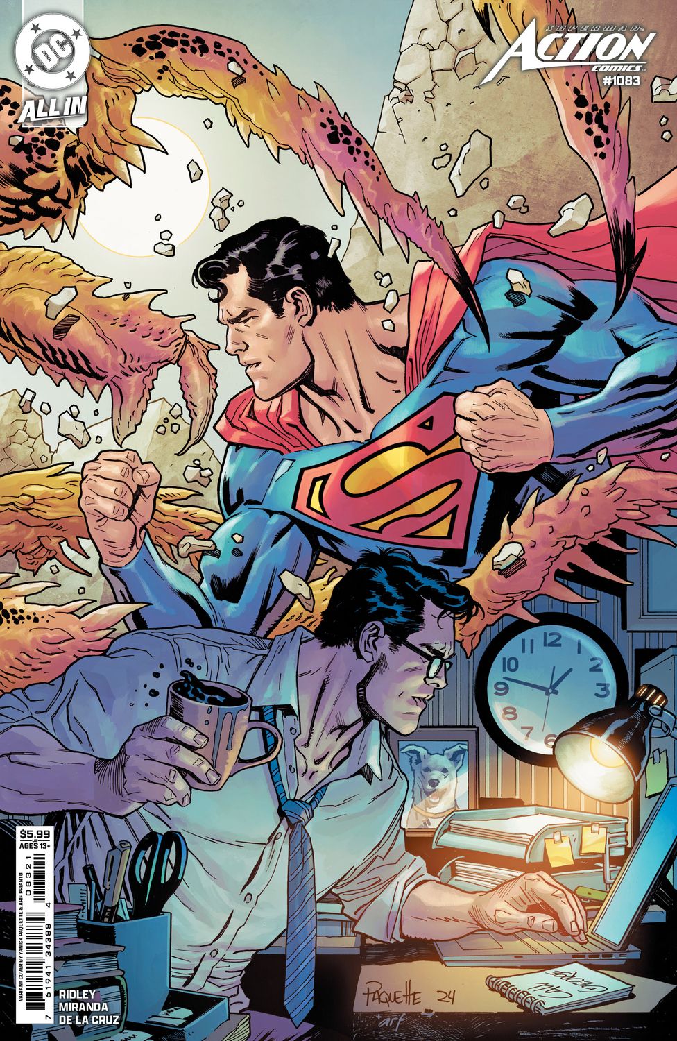 Action Comics #1083 Cvr B Yanick Paquette Card Stock Var