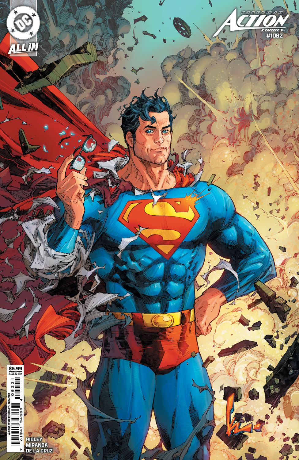Action Comics #1082 Cvr C Kenneth Rocafort Card Stock Var