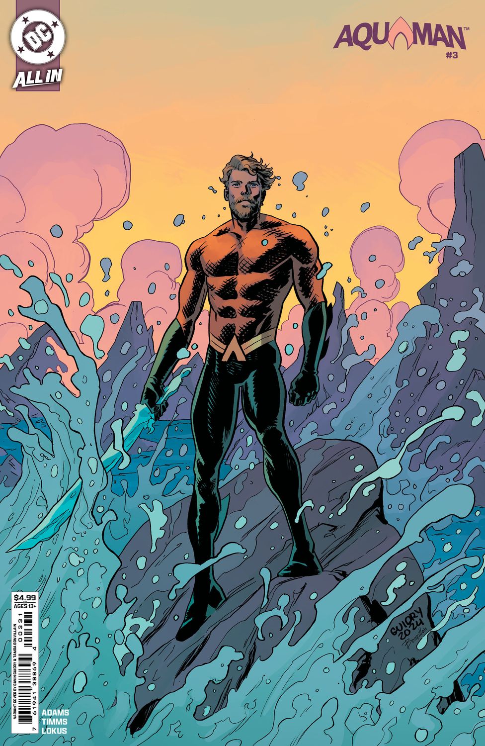 Aquaman #3 Cvr C Gavin Guidry Card Stock Var
