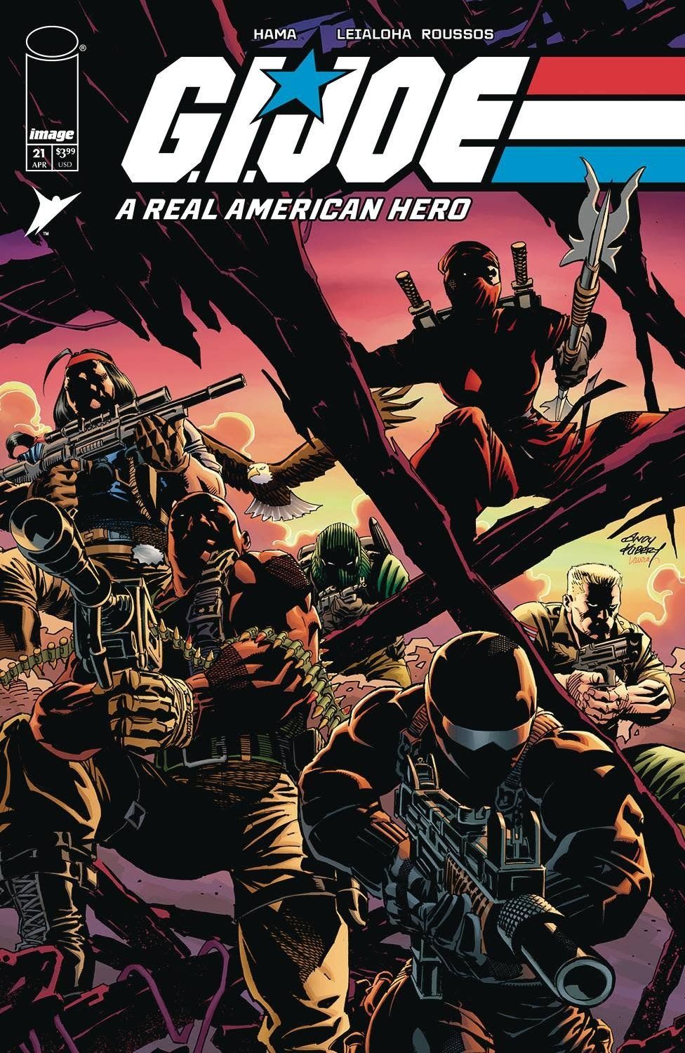 GI Joe A Real American Hero Silent Missions Edition #21 Cvr B Andy Kubert &amp; Laura Martin Var